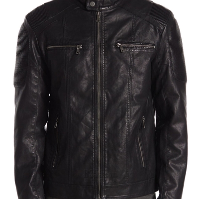 市场上装-皮衣-商务皮衣