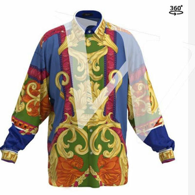 2021秋冬_Versace 衬衫_欧洲大牌资料