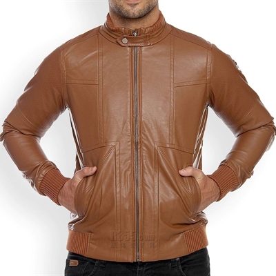 市场上装-皮衣-商务皮衣