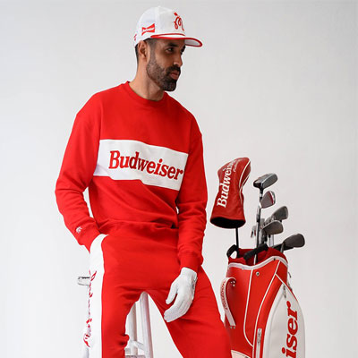 欧美《Malbon Golf x Budweiser》2020秋冬潮流前卫男装
