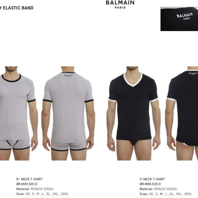 2021秋冬_Balmain 内衣_欧洲大牌资料