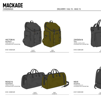 2021秋冬_Mackage 配件_欧洲大牌资料