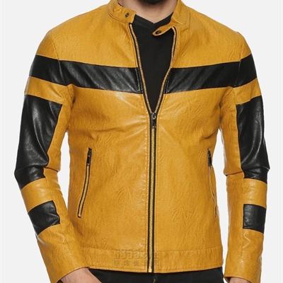 市场上装-皮衣-商务皮衣