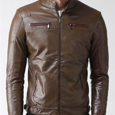 市场上装-皮衣-商务皮衣