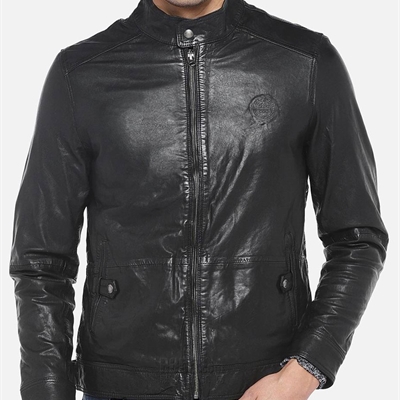 市场上装-皮衣-商务皮衣