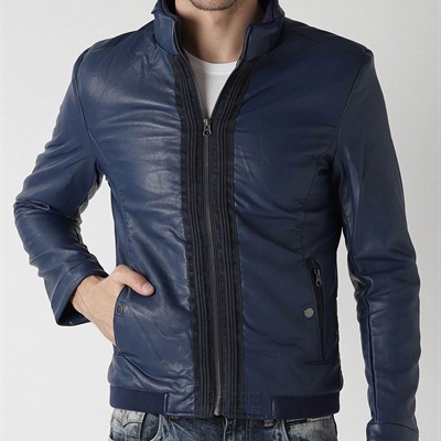 市场上装-皮衣-商务皮衣