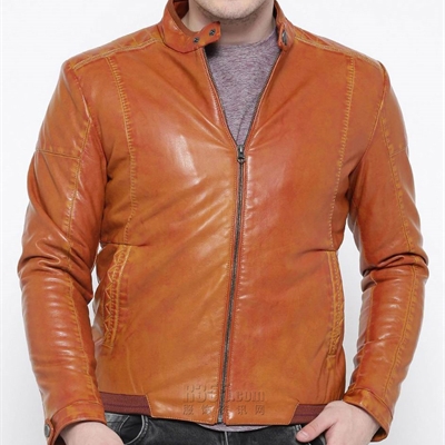 市场上装-皮衣-商务皮衣