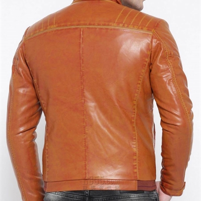 市场上装-皮衣-商务皮衣