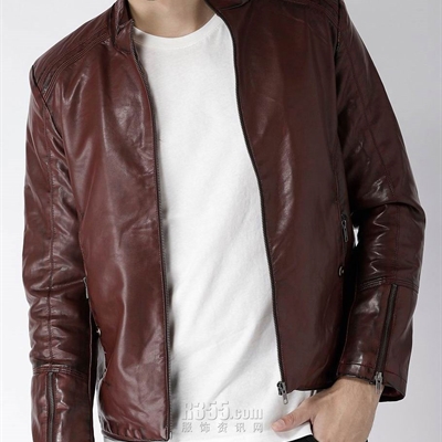 市场上装-皮衣-商务皮衣