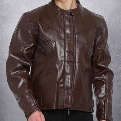 市场上装-皮衣-商务皮衣