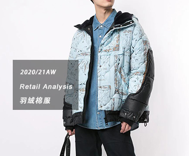 2020/21秋冬男装单品：羽绒棉服