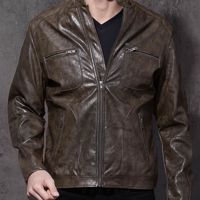 市场上装-皮衣-商务皮衣