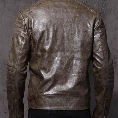 市场上装-皮衣-商务皮衣