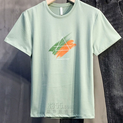 市场上装-T恤-休闲T恤【实拍】