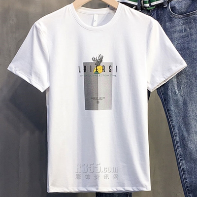市场上装-T恤-休闲T恤【实拍】