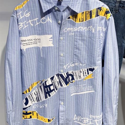 市场上装-衬衫-微潮衬衫【实拍】