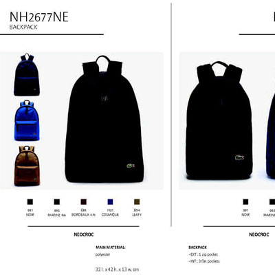 2021秋冬_Lacoste 配件_欧洲大牌资料