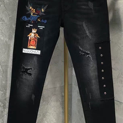 市场男裤-牛仔-欧货牛仔裤【实拍】