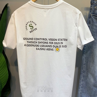 市场上装-T恤-休闲T恤【实拍】