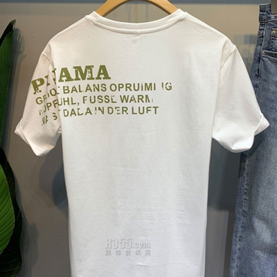 市场上装-T恤-休闲T恤【实拍】