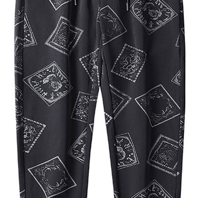 市场男裤-商务-松紧裤