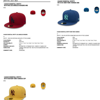 2021秋冬_New Era  配件_欧洲大牌资料