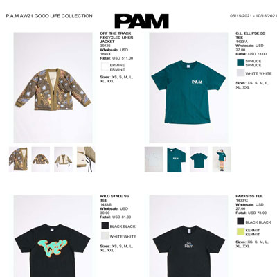 2021秋冬_P A M 服装_欧洲大牌资料