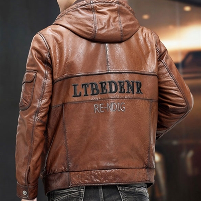 市场上装-皮衣-商务皮衣