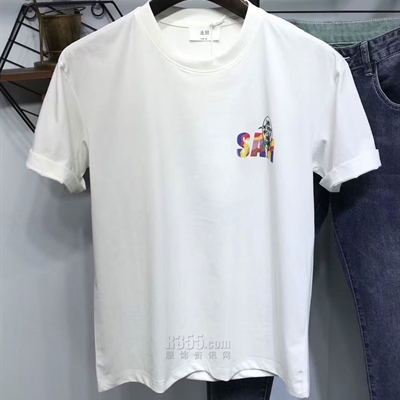 市场上装-T恤-休闲T恤【实拍】