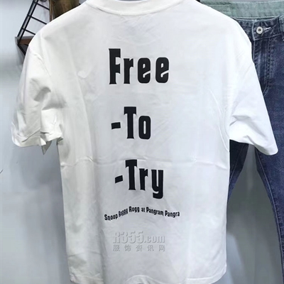 市场上装-T恤-休闲T恤【实拍】