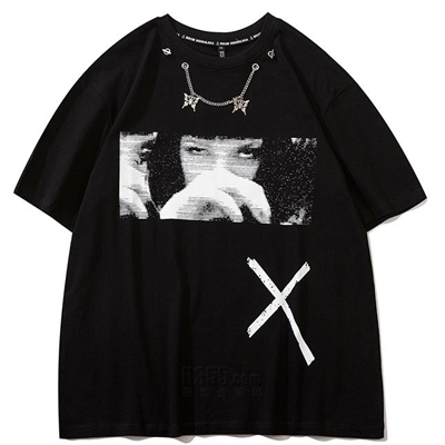 市场上装-T恤-微潮T恤