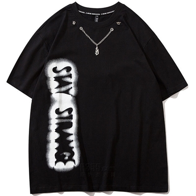 市场上装-T恤-微潮T恤