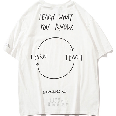 市场上装-T恤-微潮T恤