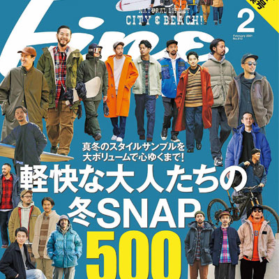2021年02月刊日本《Fine 》休闲时尚男装杂志