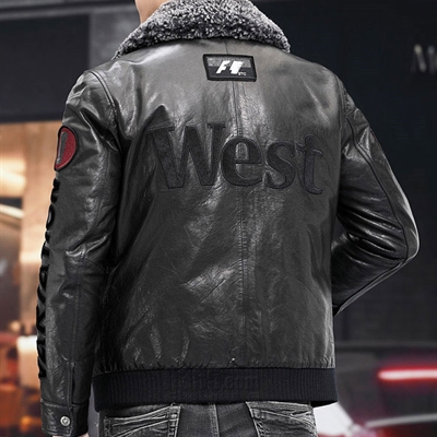 市场上装-皮衣-商务皮衣