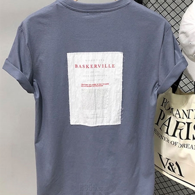 市场上装-T恤-休闲T恤【实拍】