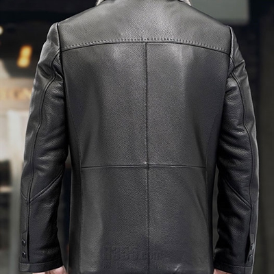 市场上装-皮衣-商务皮衣