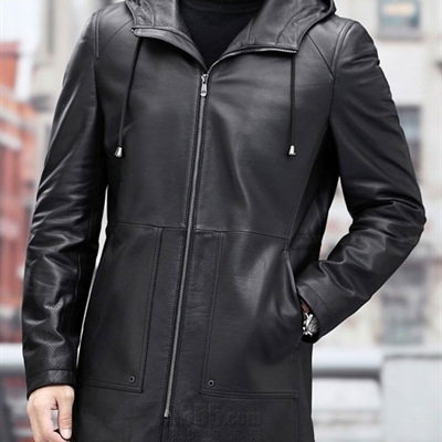 市场上装-皮衣-商务皮衣