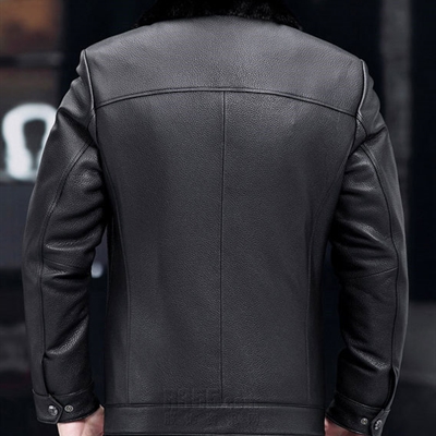 市场上装-皮衣-商务皮衣