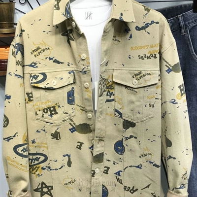 市场上装-衬衫-微潮衬衫【实拍】