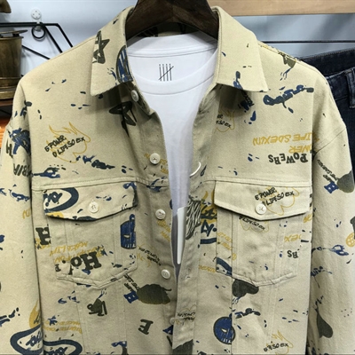 市场上装-衬衫-微潮衬衫【实拍】