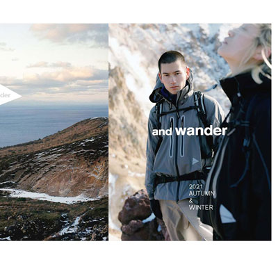 2021秋冬_And wander 造型搭配_欧洲大牌资料