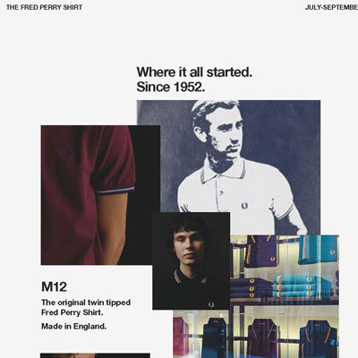 2021秋冬_Fred Perry 服装_欧洲大牌资料