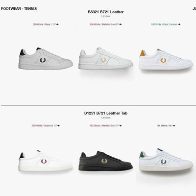 2021秋冬_Fred Perry 配件_欧洲大牌资料