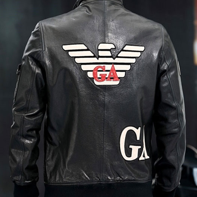 市场上装-皮衣-商务皮衣