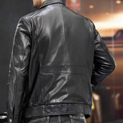 市场上装-皮衣-商务皮衣