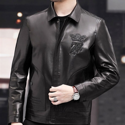 市场上装-皮衣-商务皮衣