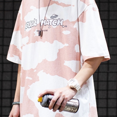 市场上装-T恤-微潮T恤