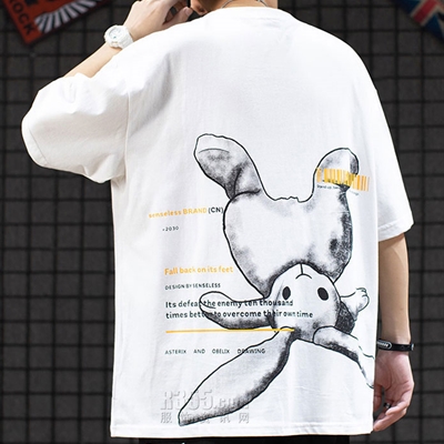 市场上装-T恤-微潮T恤