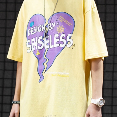 市场上装-T恤-微潮T恤